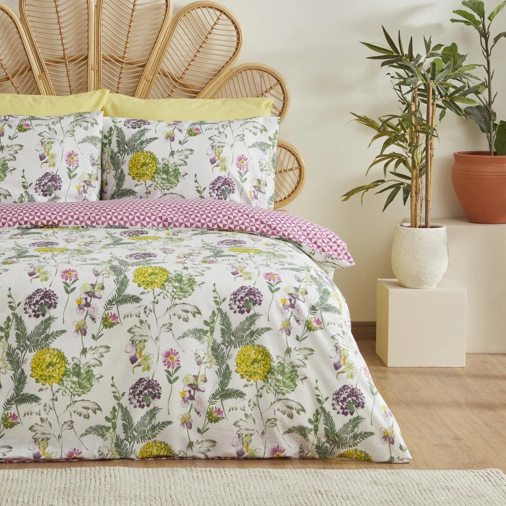 Sarah Anderson Blossom Çift Kişilik Nevresim Takımı Multicolor görseli 2