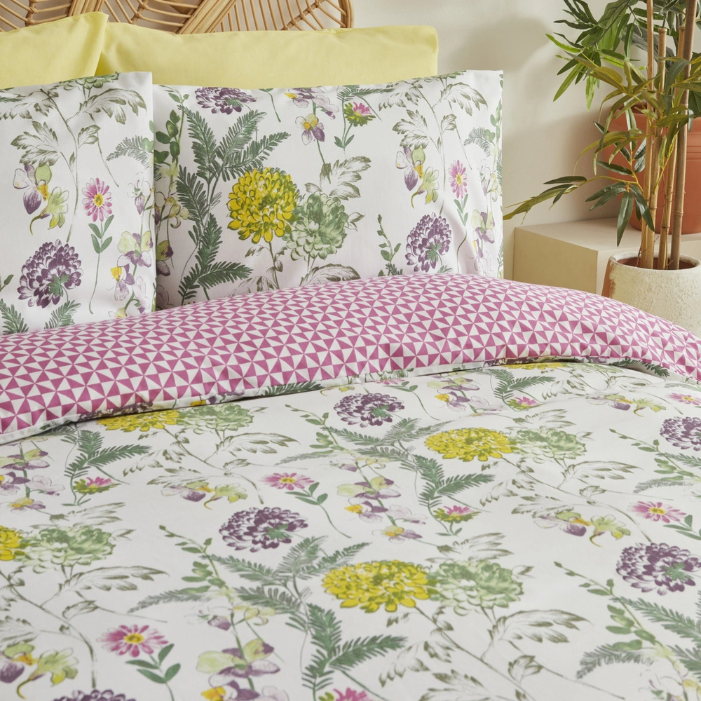 Sarah Anderson Blossom Çift Kişilik Nevresim Takımı Multicolor görseli 4