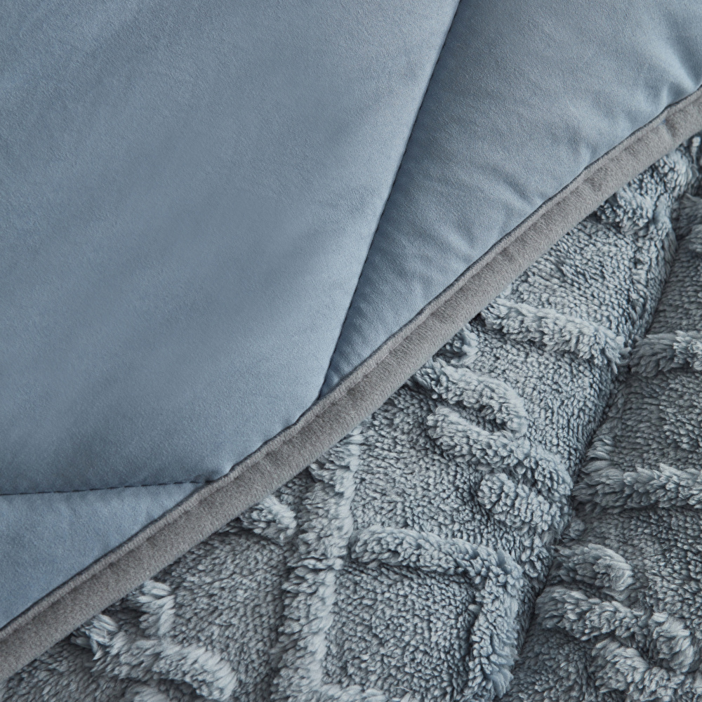 Sarah Anderson Softy Tek Kişilik Comfort Set Mavi görseli 4