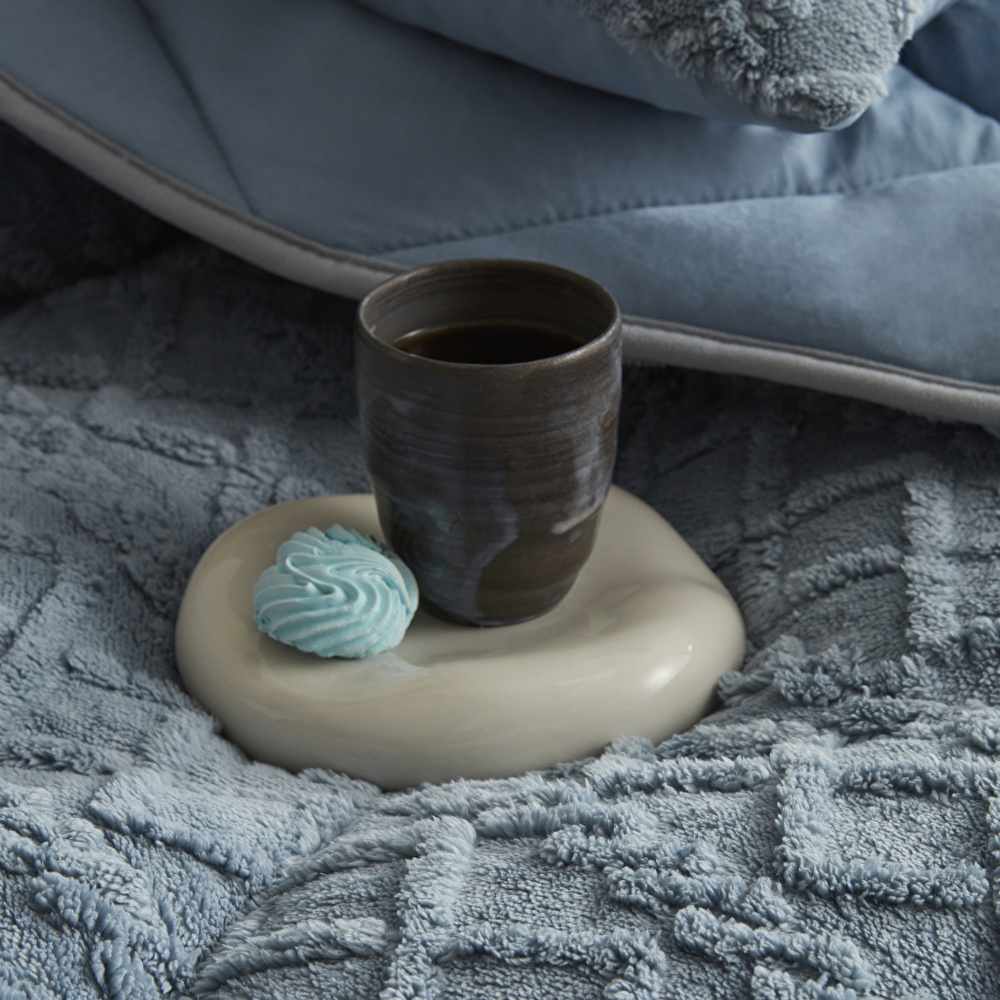 Sarah Anderson Softy Tek Kişilik Comfort Set Mavi görseli 7