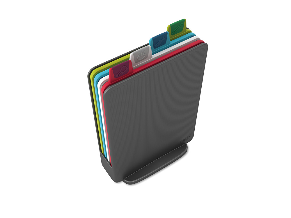 Joseph Joseph İndex Mini Kesme Tahtası Seti - Grafit görseli 2
