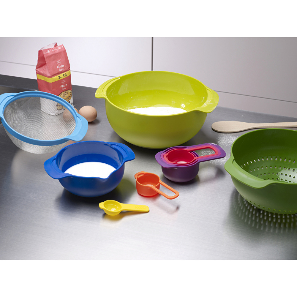 Joseph Joseph 40031 Nest Plus 9 Parça Multi Colour Hazırlama Seti görseli 1