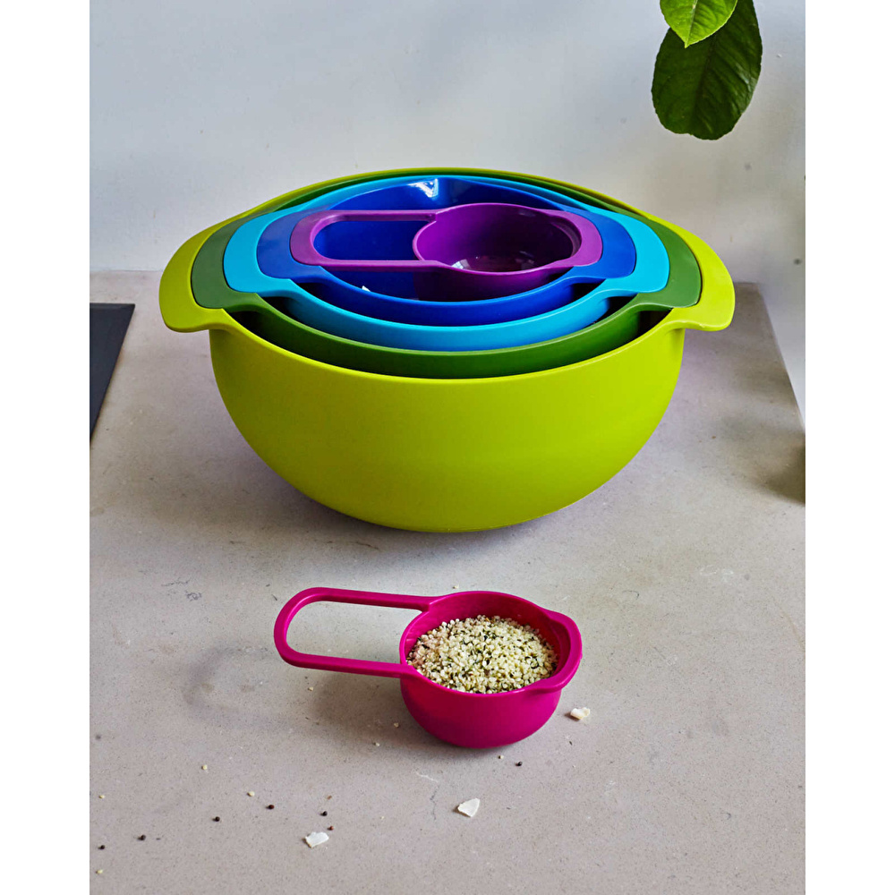 Joseph Joseph 40031 Nest Plus 9 Parça Multi Colour Hazırlama Seti görseli 2