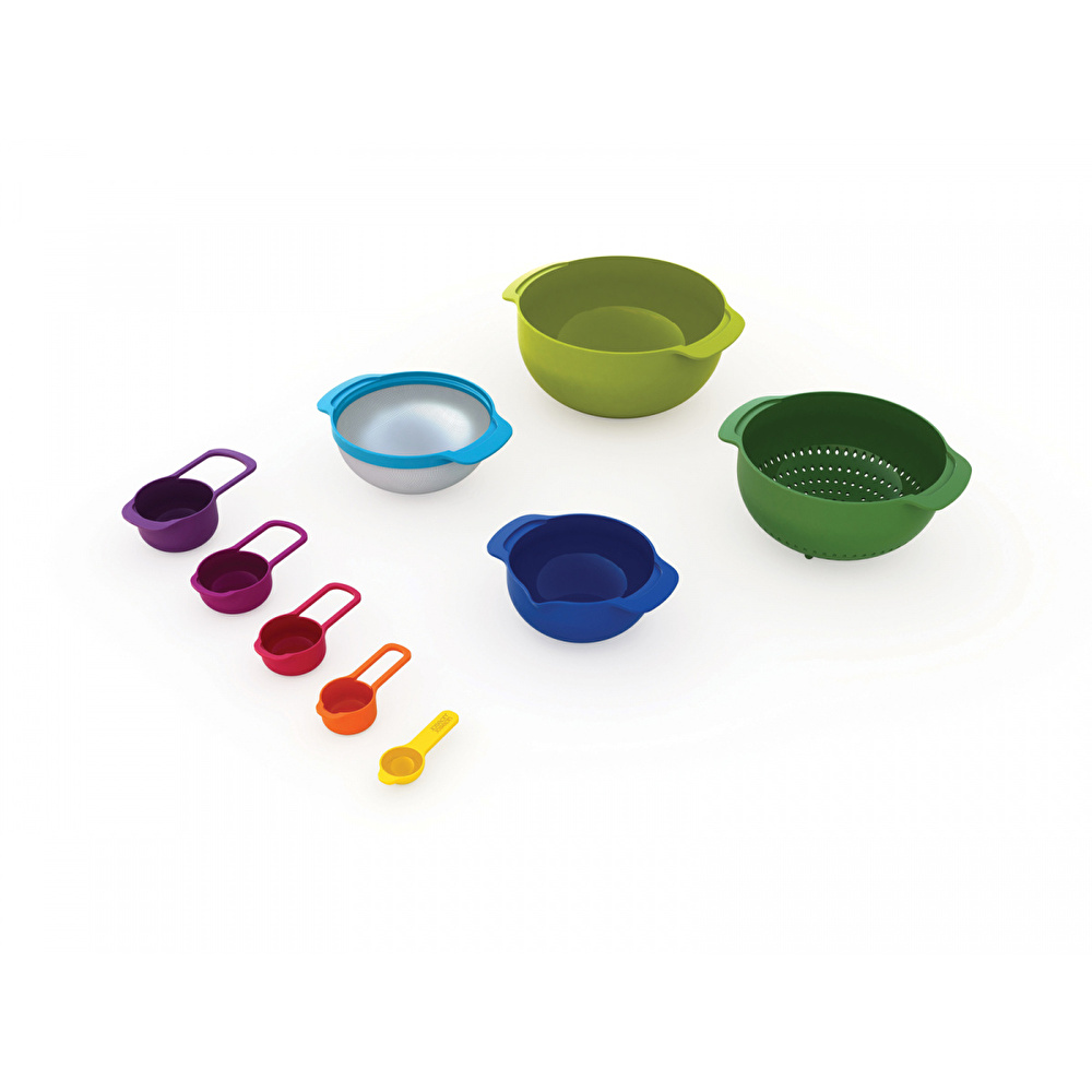 Joseph Joseph 40031 Nest Plus 9 Parça Multi Colour Hazırlama Seti görseli 3