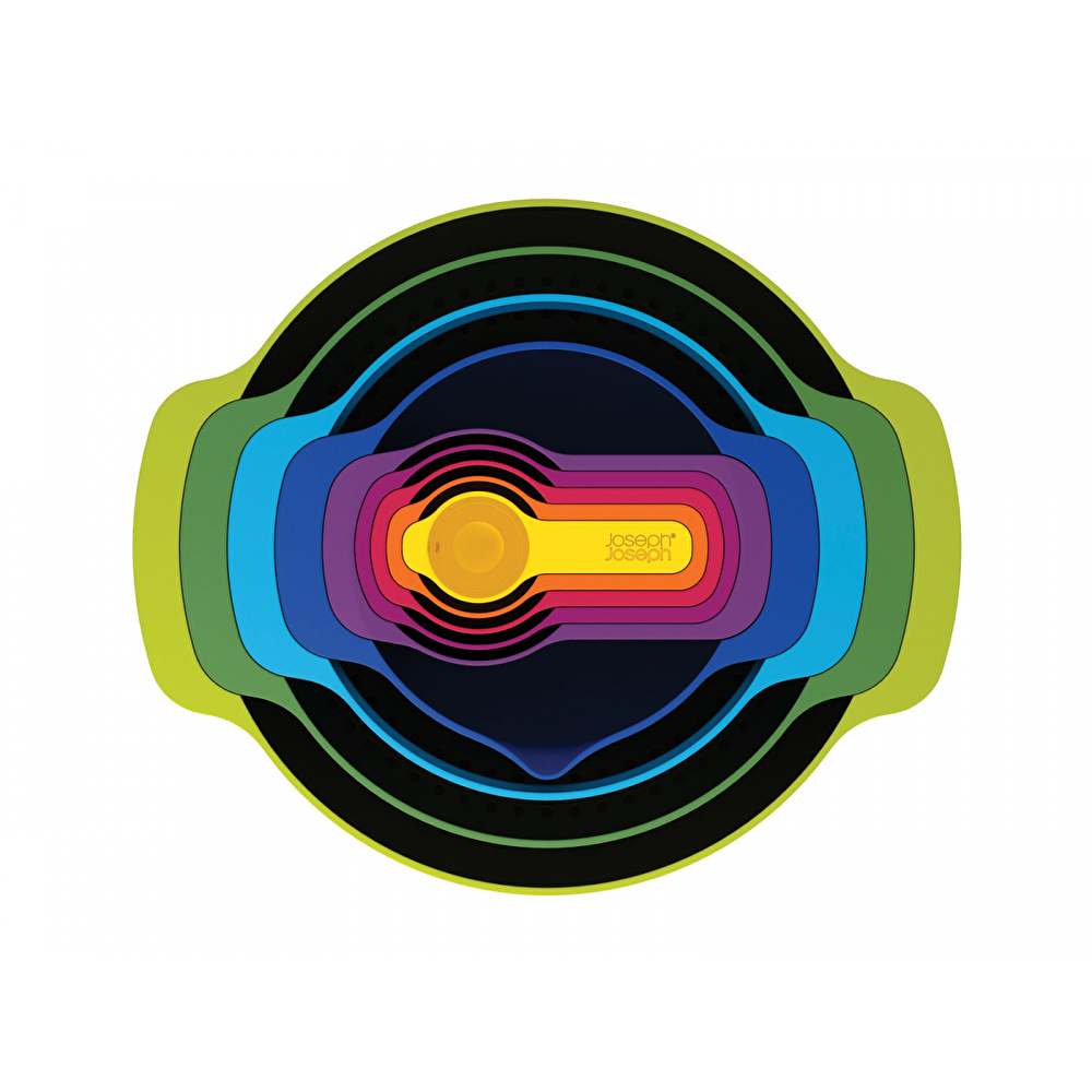 Joseph Joseph 40031 Nest Plus 9 Parça Multi Colour Hazırlama Seti görseli 7