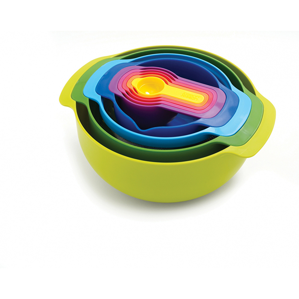 Joseph Joseph 40031 Nest Plus 9 Parça Multi Colour Hazırlama Seti görseli 8
