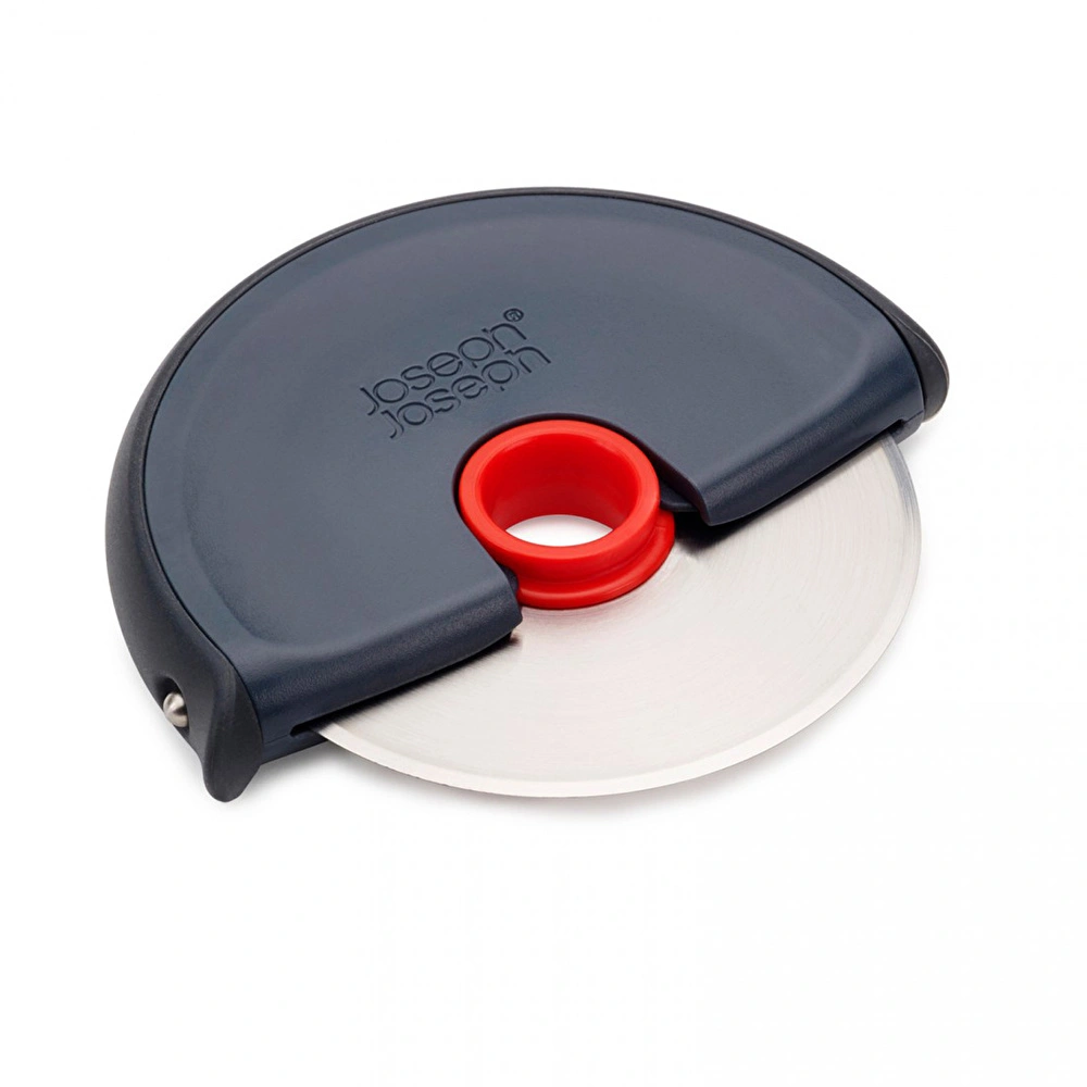 Joseph Joseph Disc Easy-Clean Pizza Diski - Gri/Kırmızı görseli 3
