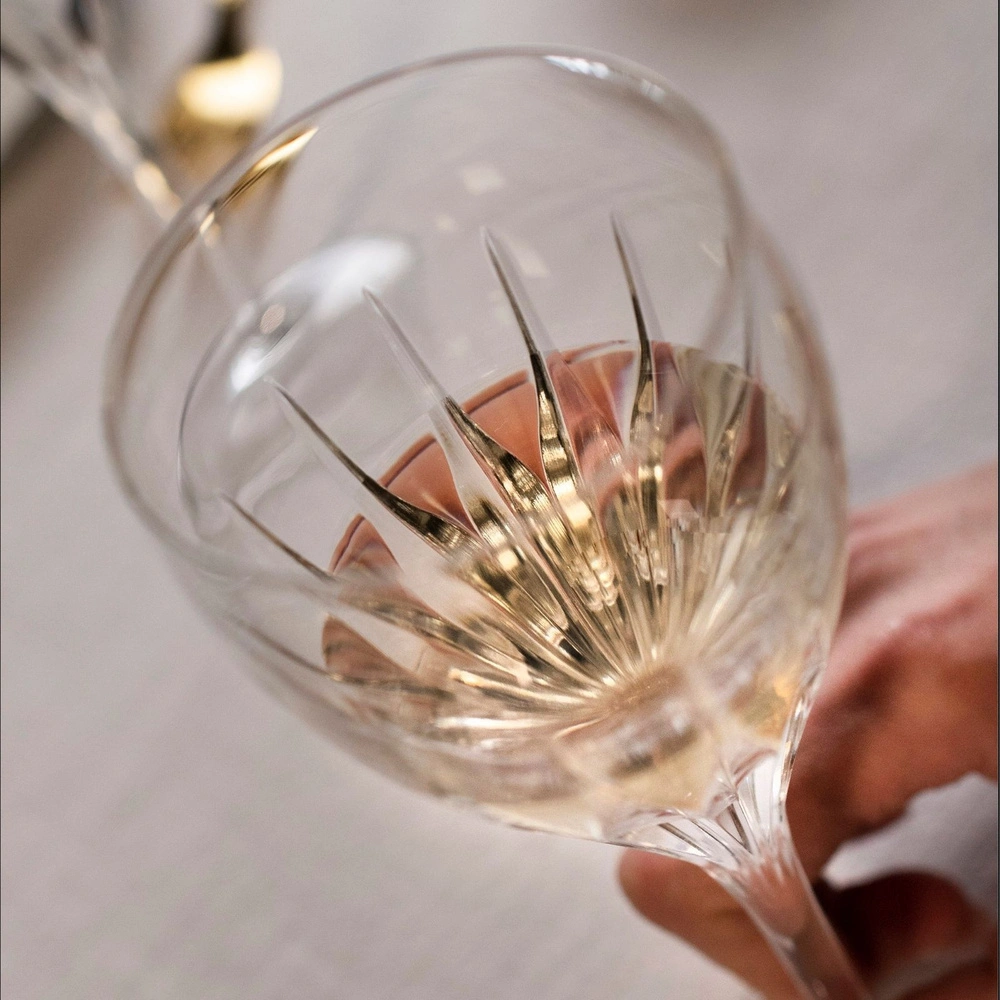 Da Vinci Prato Yüksek Kalite Kristal 2'li Kırmızı Şarap Kadehi 250 ml görseli 4