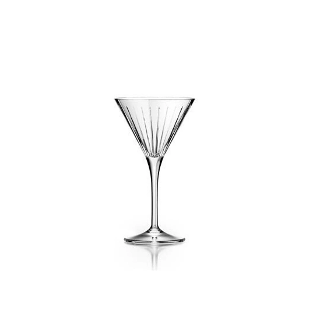 RCR Timeless Yüksek Kalite Cam 6'lı Martini Bardağı 210 ml görseli 2