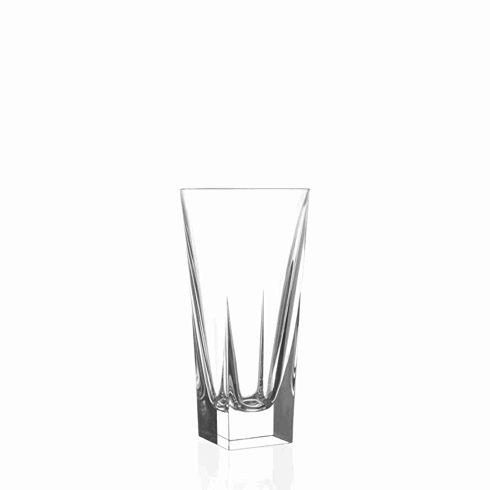 RCR Fusion Yüksek Kalite Cam 6'lı Meşrubat Bardağı Seti 380 ml görseli 1