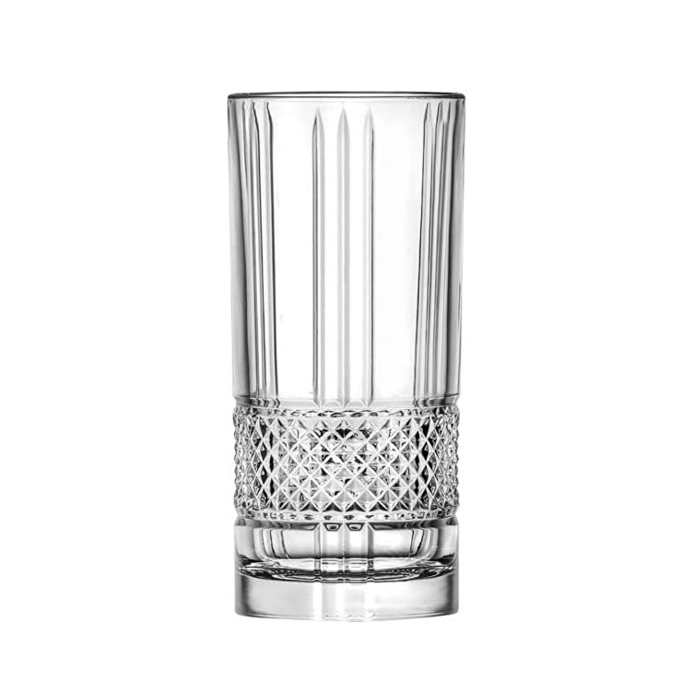 RCR Brillante Yüksek Kalite Cam 6'lı Meşrubat Bardağı Seti 370 ml görseli 4