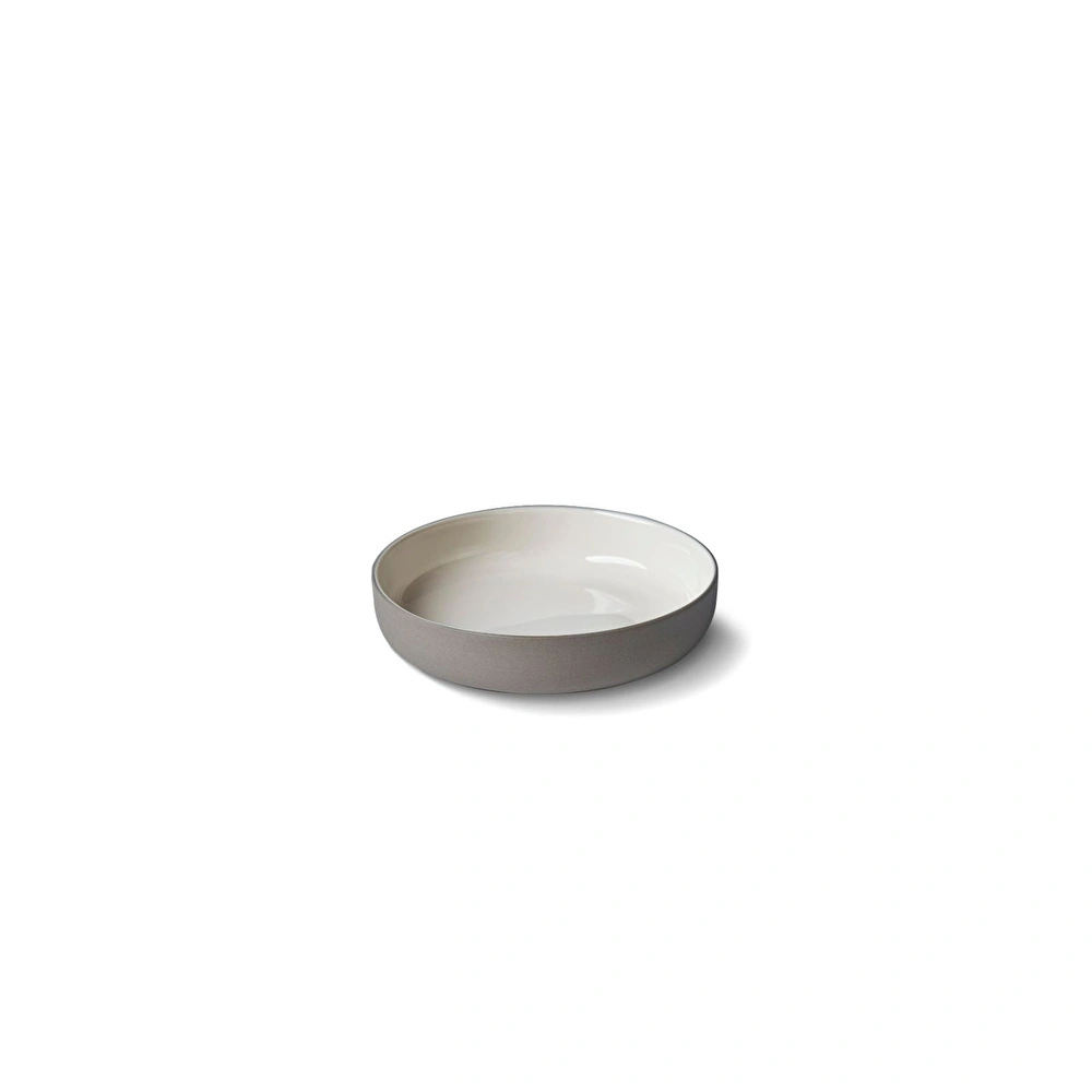 Esma Dereboy Capsule El Yapımı Porselen Büyük Boy Yuvarlak Meze Kasesi 11 cm Taş Rengi/Fildişi görseli 1