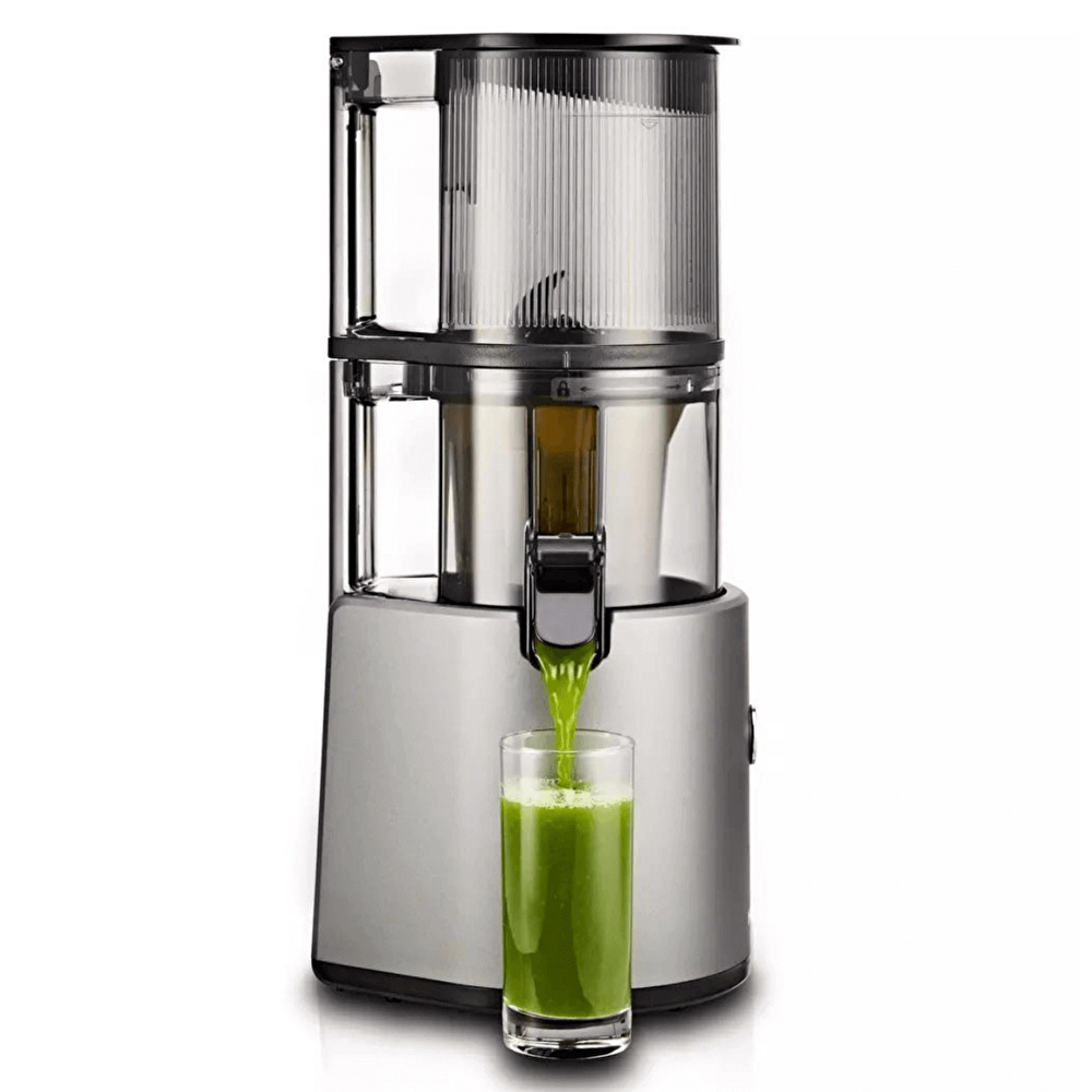 Hurom H 300E DBE Slow Juicer Metalik Gri görseli 5