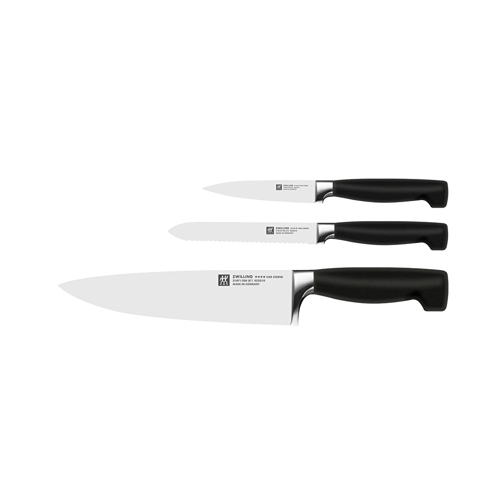 Zwilling Four Star 3 Parça Bıçak Seti görseli 1