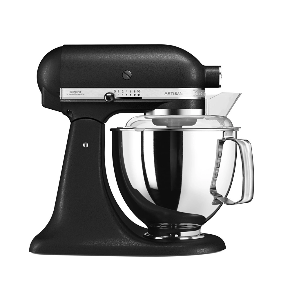 Kitchenaid Artisan 4,8 L Stand Mikser 5KSM175PSEBK Cast Iron Black görseli 1