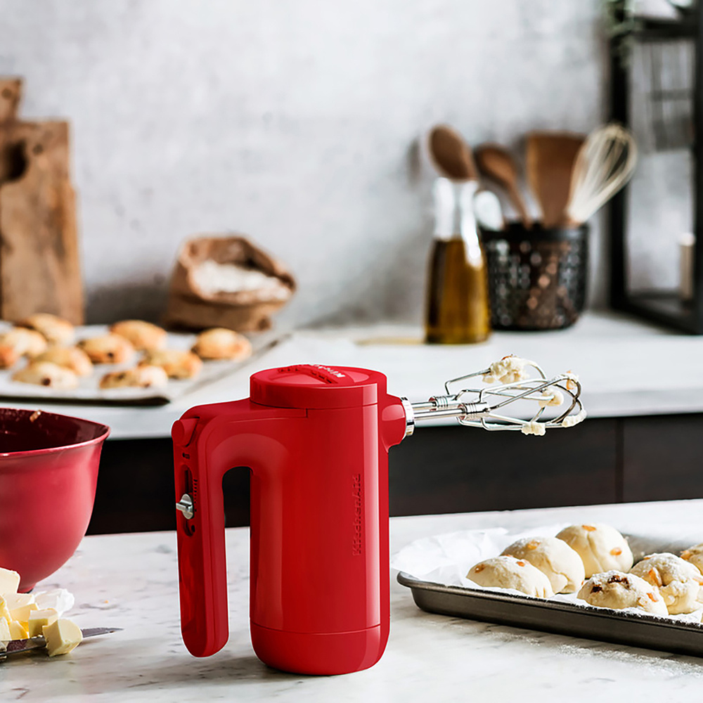 Kitchenaid Kablosuz El Mikseri Kırmızı 5KHMB732EER görseli 2