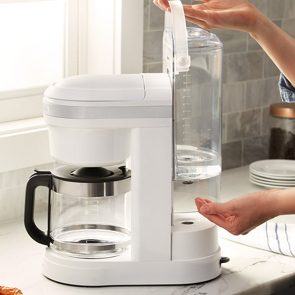 Kitchenaid Classic Filtre Kahve Makinesi White-Ewh görseli 2