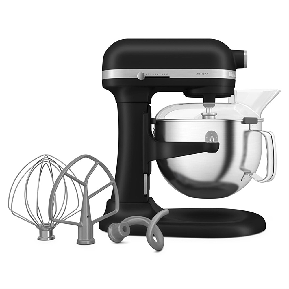 Kitchenaid Stand Mikser 5,6L 5ksm60spxebm Matte Black görseli 6
