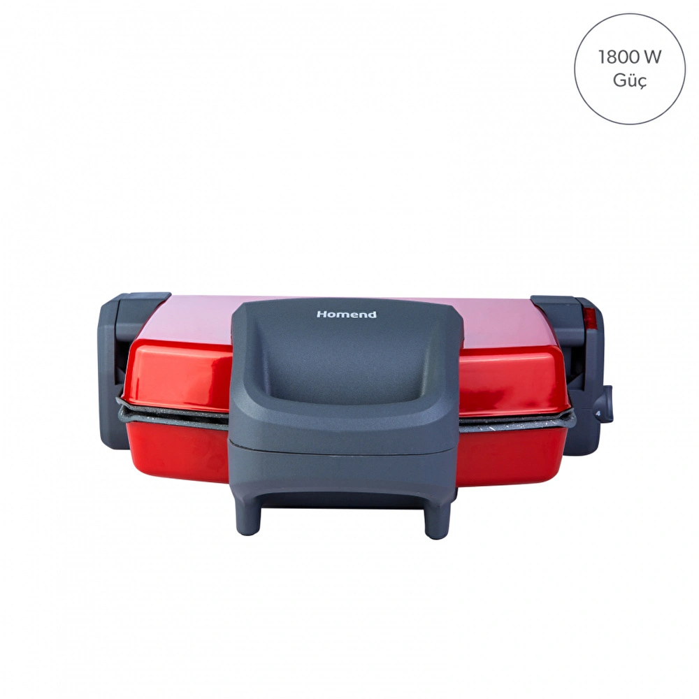 Homend Toastbuster 1331h Kırmızı Tost Makinesi görseli 2
