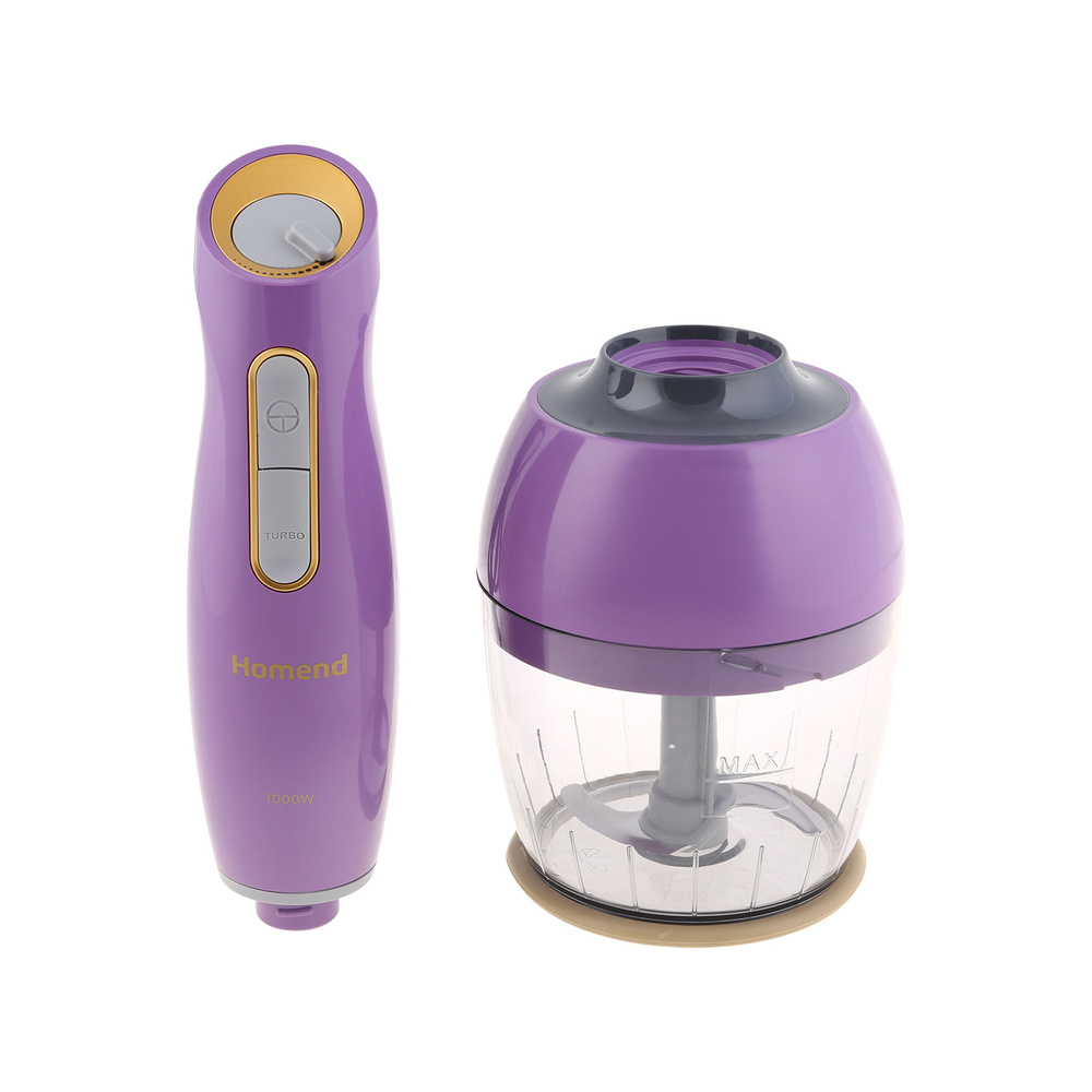 Homend Handmaid 1963h Blender Set Mor Gold görseli 3