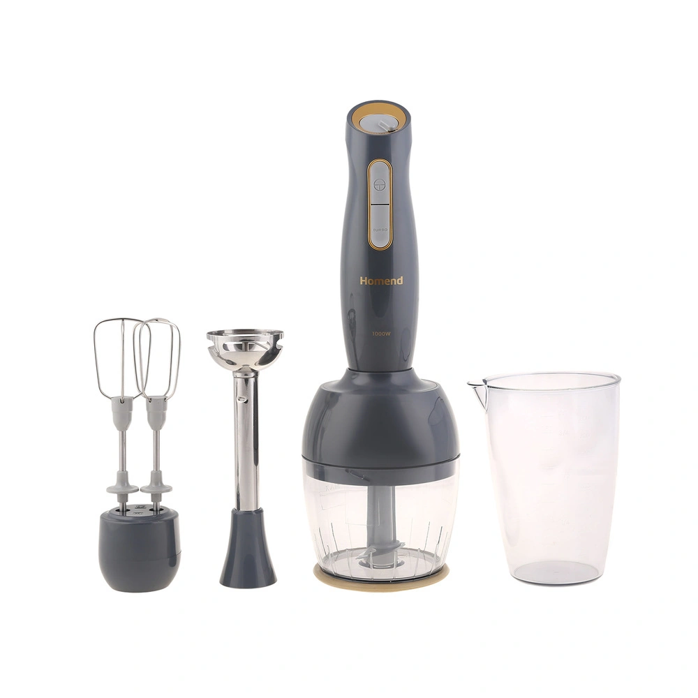 Homend Gold 4'lü Elektrikli Çeyiz Seti Tost, Kahve, Çay Makinesi ve Blender Seti Antrasit görseli 2