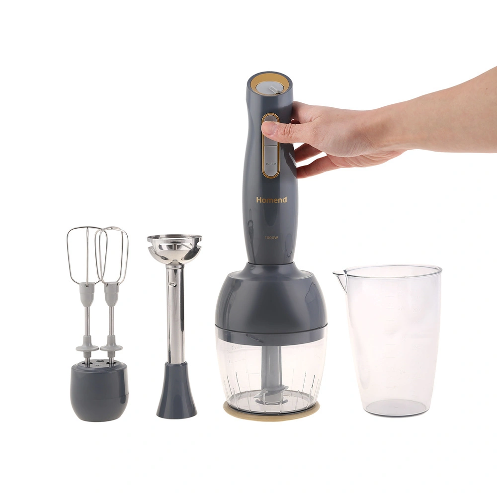 Homend Gold 4'lü Elektrikli Çeyiz Seti Tost, Kahve, Çay Makinesi ve Blender Seti Antrasit görseli 6