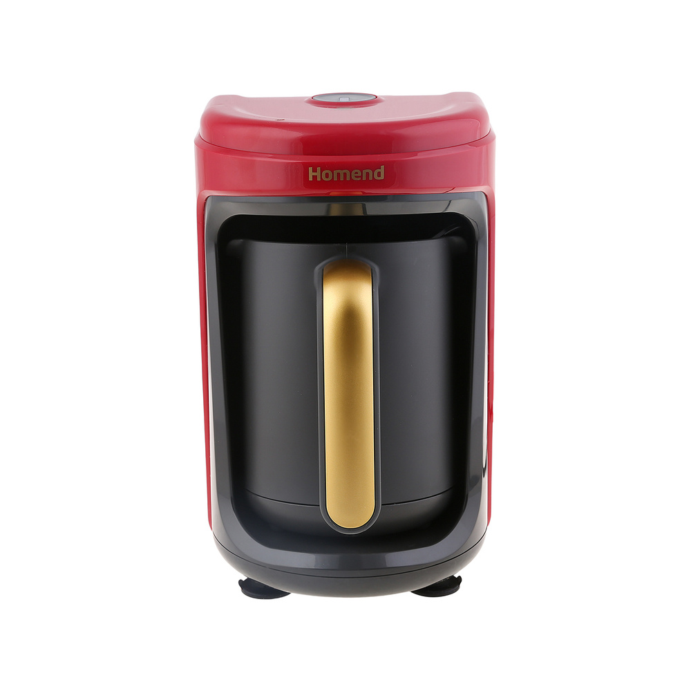 Homend Gold 4'lü Elektrikli Çeyiz Seti Tost, Kahve, Çay Makinesi ve Blender Seti Kırmızı görseli 4
