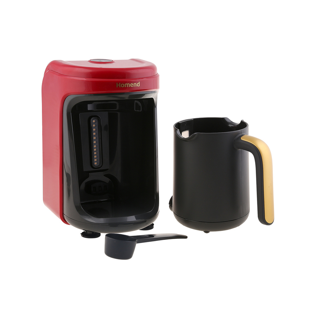 Homend Gold 4'lü Elektrikli Çeyiz Seti Tost, Kahve, Çay Makinesi ve Blender Seti Kırmızı görseli 15