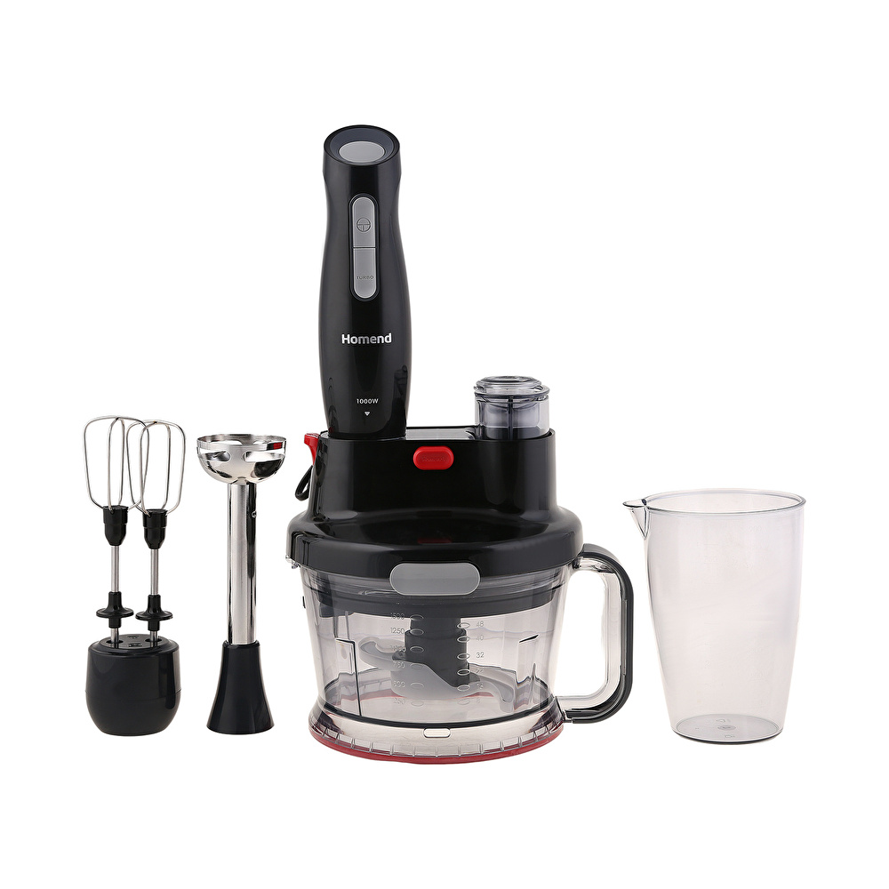 Homend Functionall 2840h Mutfak Robotu Siyah görseli 2