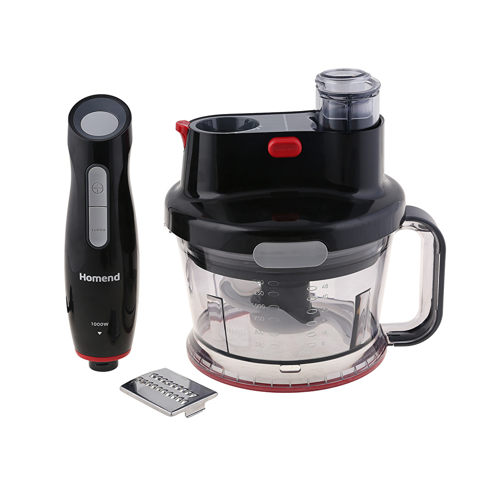 Homend Functionall 2840h Mutfak Robotu Siyah görseli 4