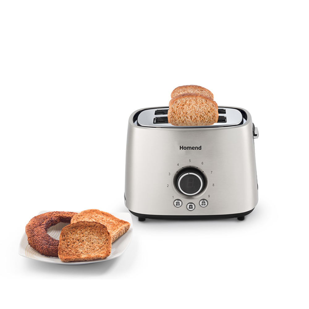 Homend Breadfast 1502h 2 Dilim Kapasiteli Ekmek Kızartma Makinesi görseli 13