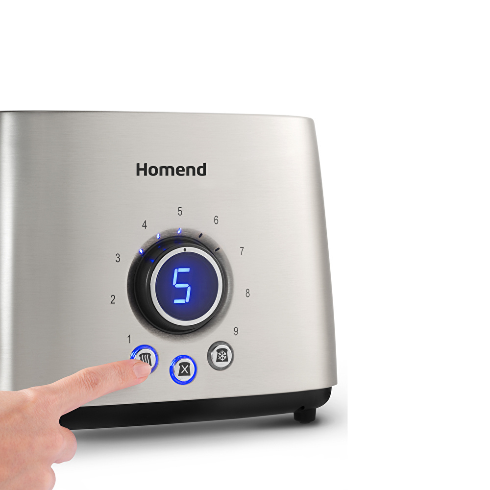 Homend Breadfast 1502h 2 Dilim Kapasiteli Ekmek Kızartma Makinesi görseli 15