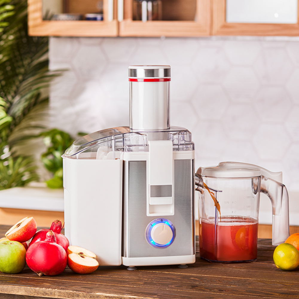 Homend Projuicer 2706h Beyaz Katı Meyve Sıkacağı görseli 4