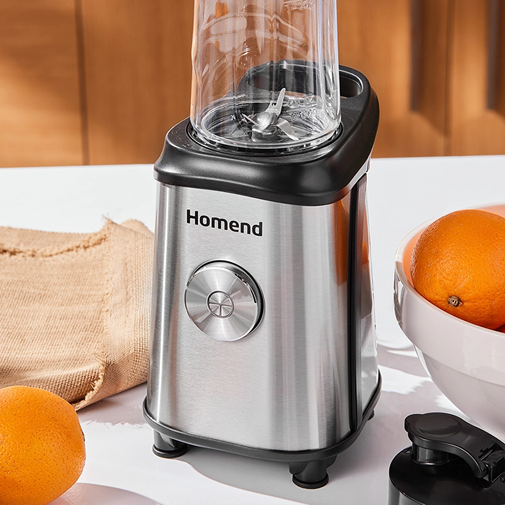 Homend Mixfresh 7010h Kişisel Smoothie Blender Inox 350W görseli 8