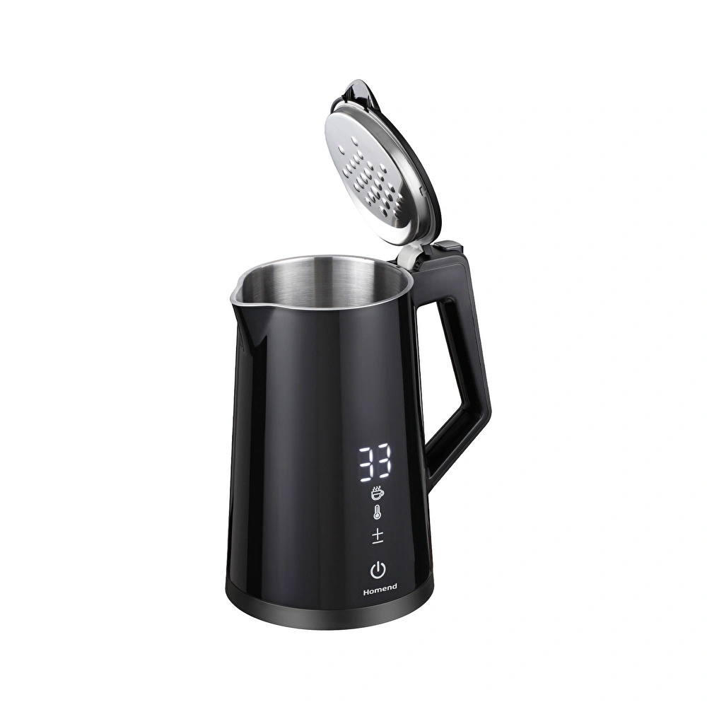 Homend Smart Heatrow 1616H Dokunmatik, Çift Duvarlı, Paslanmaz Çelik, Sessiz Cool Touch, XL Su Isıtıcı Wi-Fi ile kontrol görseli 8