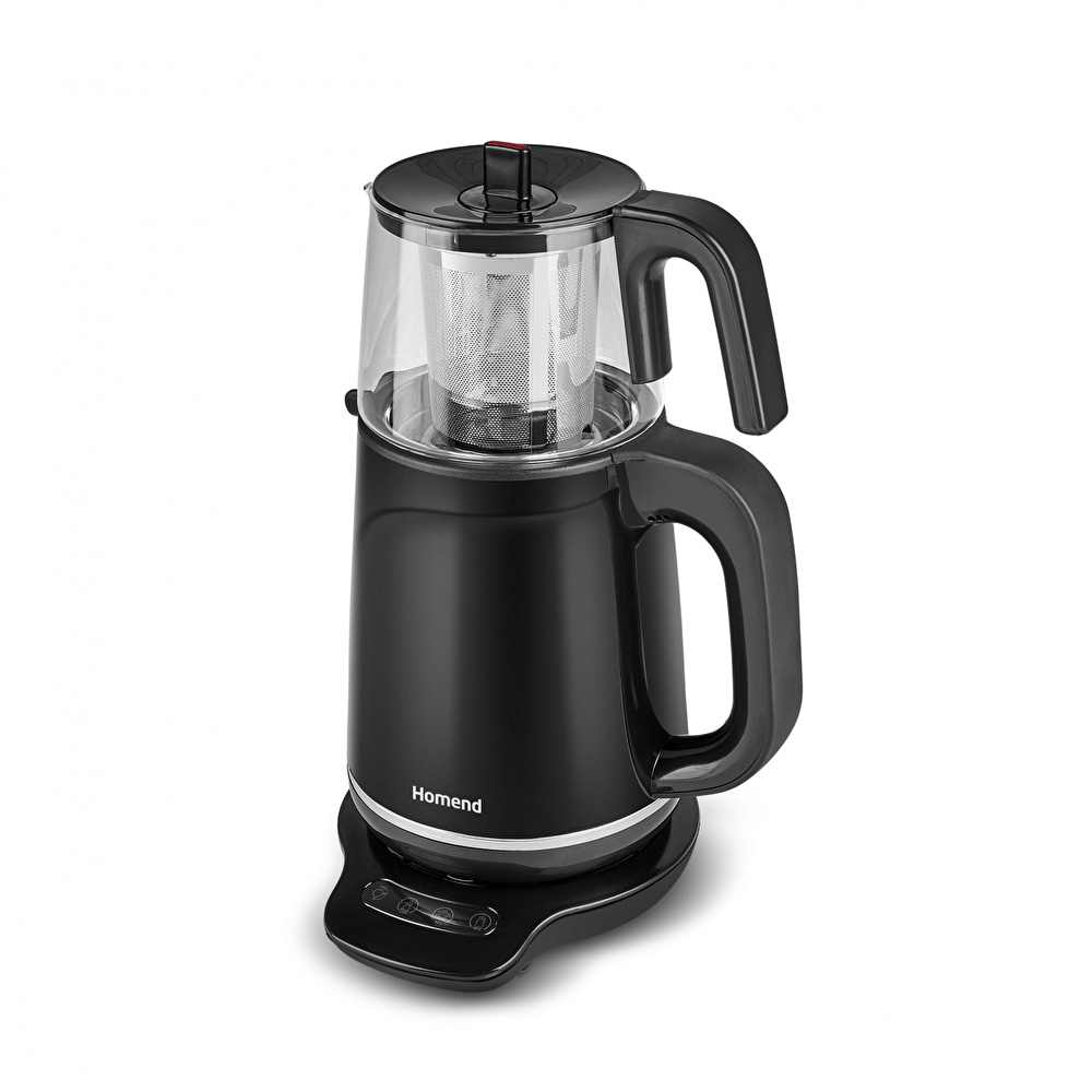 Homend Royaltea 1726H Siyah Konuşan Çay Makinesi görseli 3