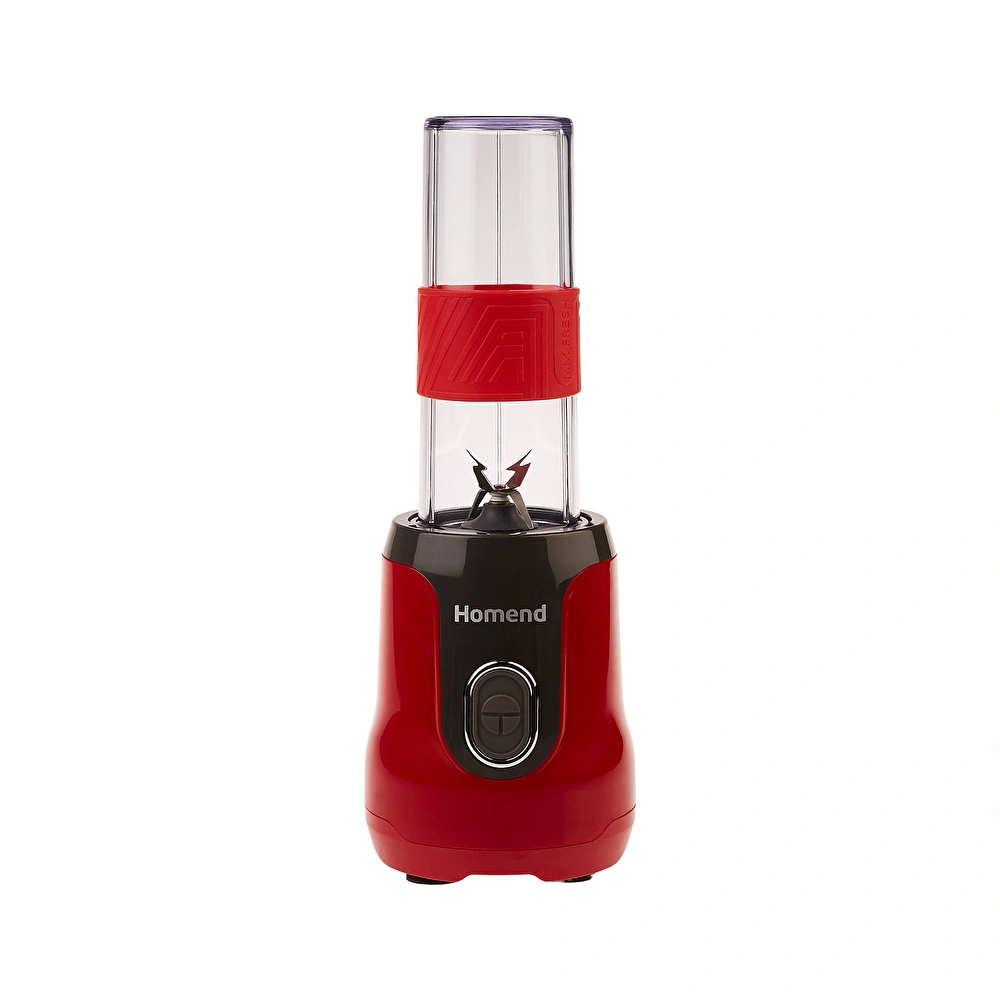 Homend Mixfresh 7031h Kırmızı Kişisel Smoothie Blender görseli 2