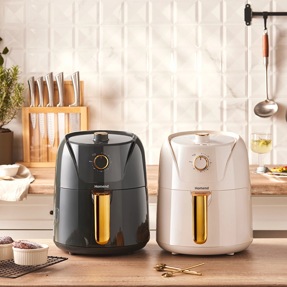 Homend Airfryday 2504H 8 Farklı Programlı, 4,3 Litre Airfryer Krem görseli 10
