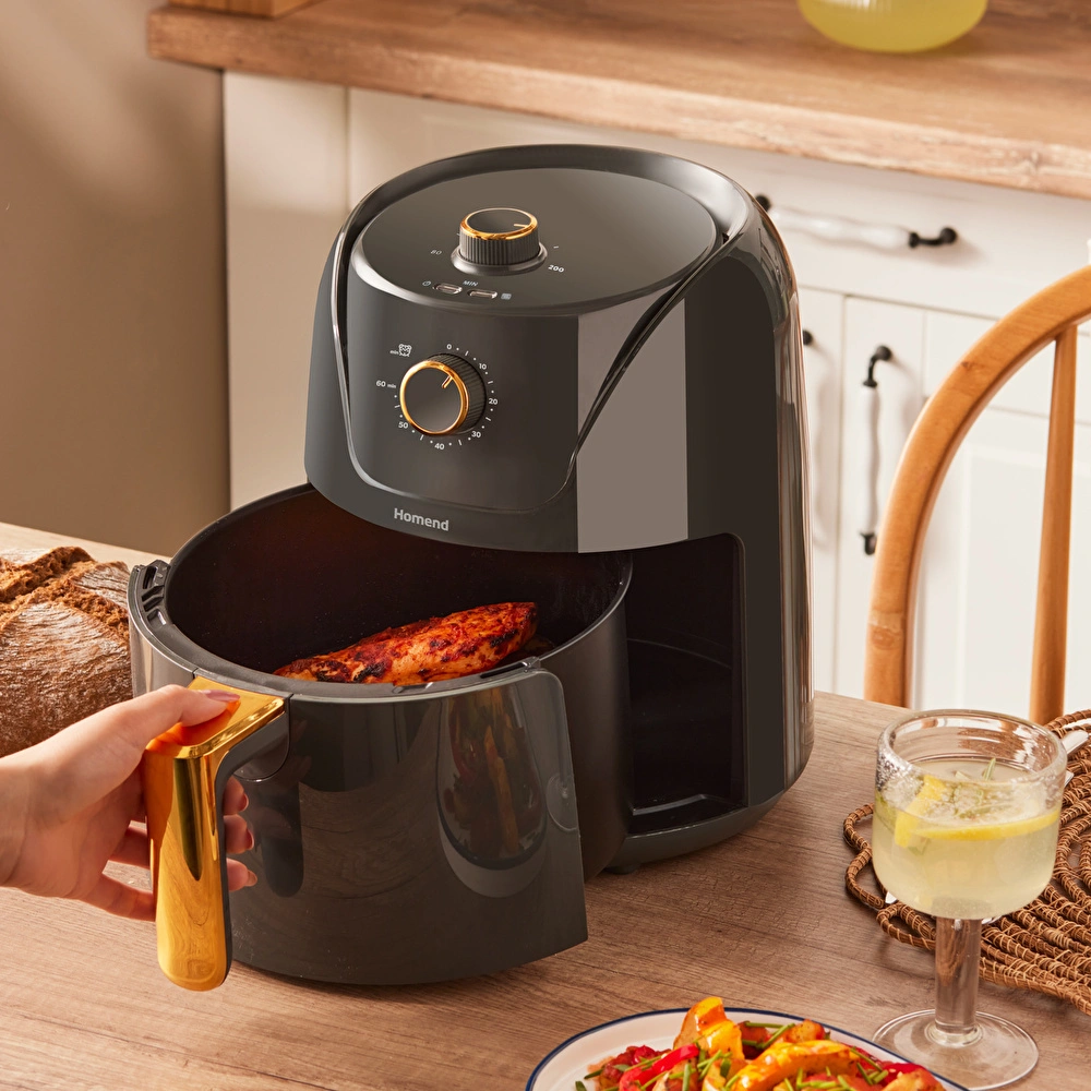 Homend Airfryday 2505H 8 Farklı Programlı Airfryer Antrasit 4,3L görseli 7