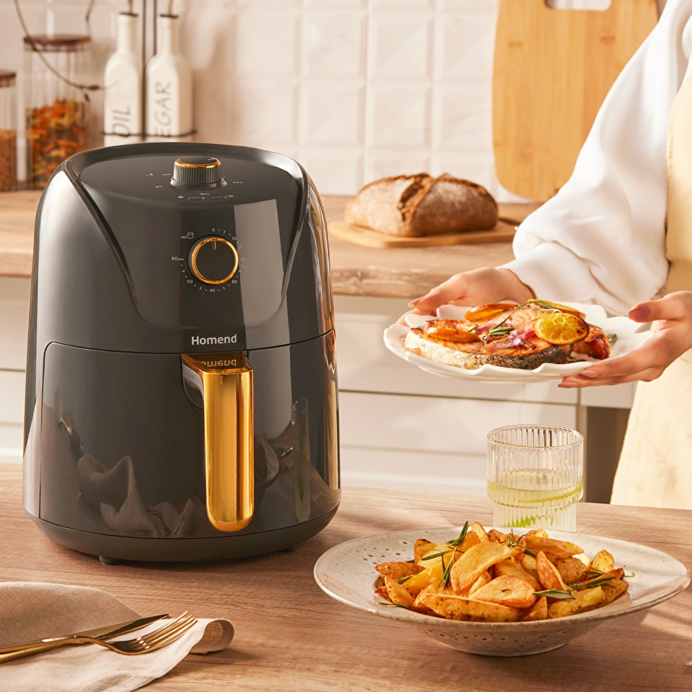 Homend Airfryday 2505H 8 Farklı Programlı Airfryer Antrasit 4,3L görseli 8