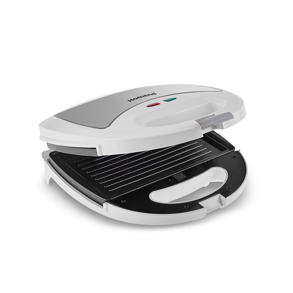 Homend Toastbuster 1309H Çıkarılabilir Plakalı Portatif Tasarım Tost Makinesi Silver görseli 7