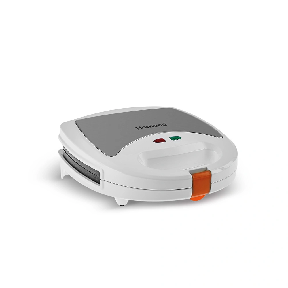 Homend Toastbuster 1309H Çıkarılabilir Plakalı Portatif Tasarım Tost Makinesi Turuncu görseli 1