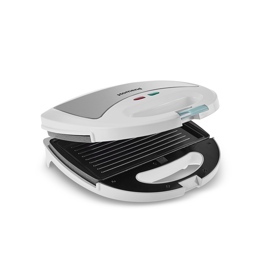 Homend Toastbuster 1309H Çıkarılabilir Plakalı Portatif Tasarım Tost Makinesi Mavi görseli 7
