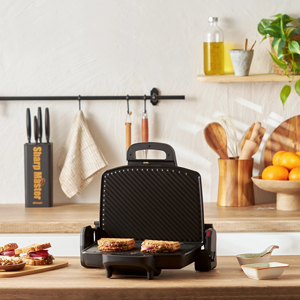 Homend Toastbuster 1337H 4 Ekmekli Tost Makinesi Siyah görseli 4