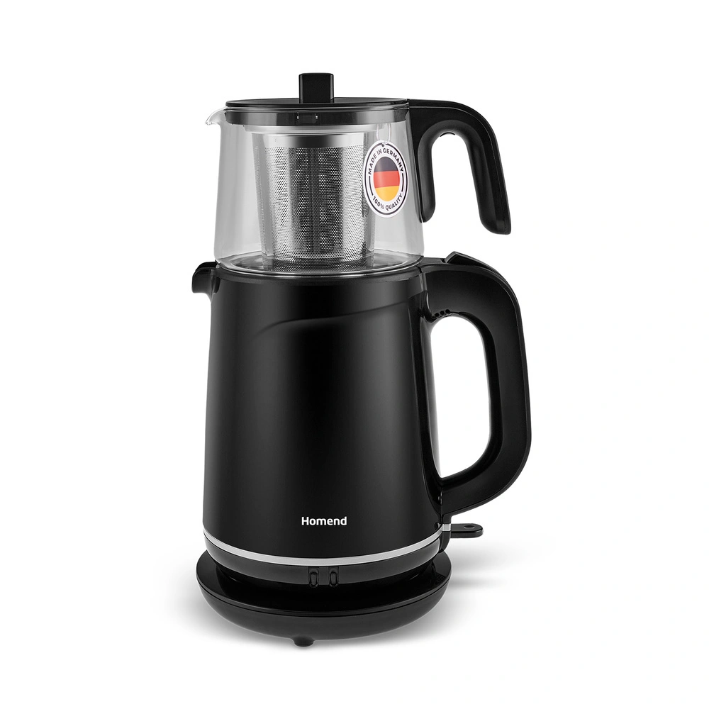 Homend Royaltea 1744H Çay Makinesi Siyah görseli 1
