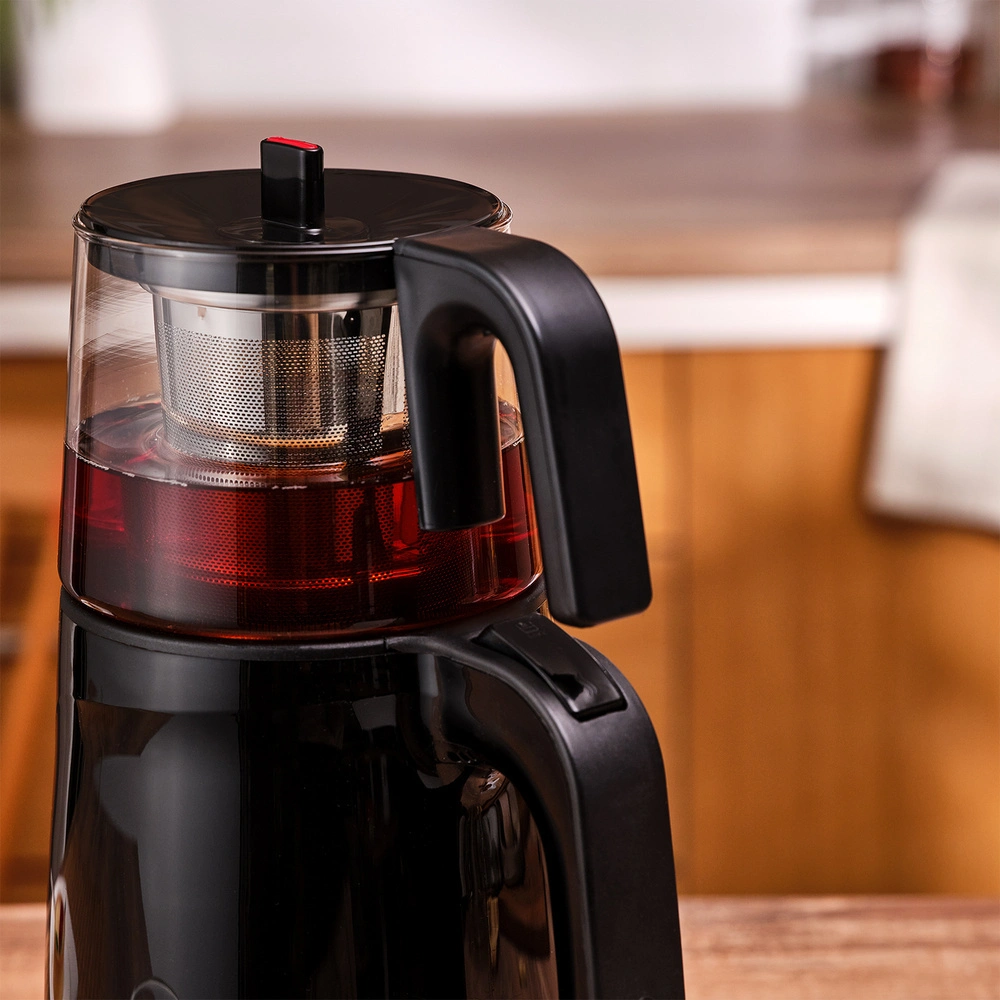 Homend Royaltea 1744H Çay Makinesi Siyah görseli 4