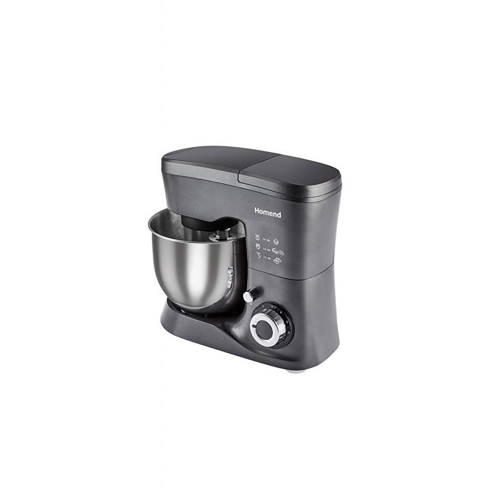 Homend Profashion 3043H Antrasit Stand Mikser Mutfak Şefi 1000W görseli 3