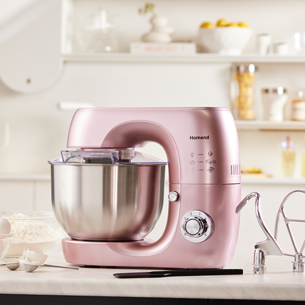 Homend Profashion 3082H Stand Mikser Dusty Rose görseli 2