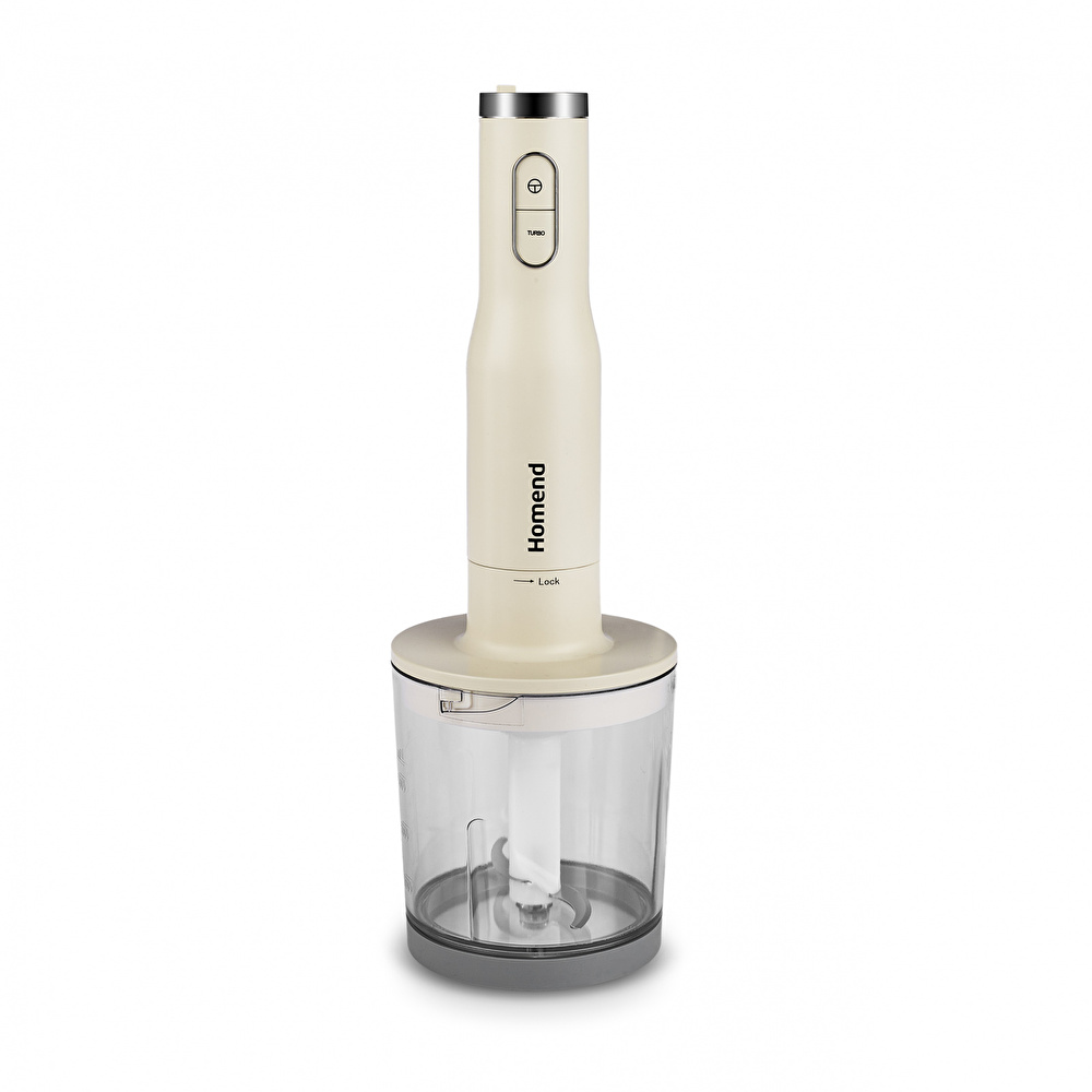 Homend Artfood 1925h El Blender Seti Krem görseli 8