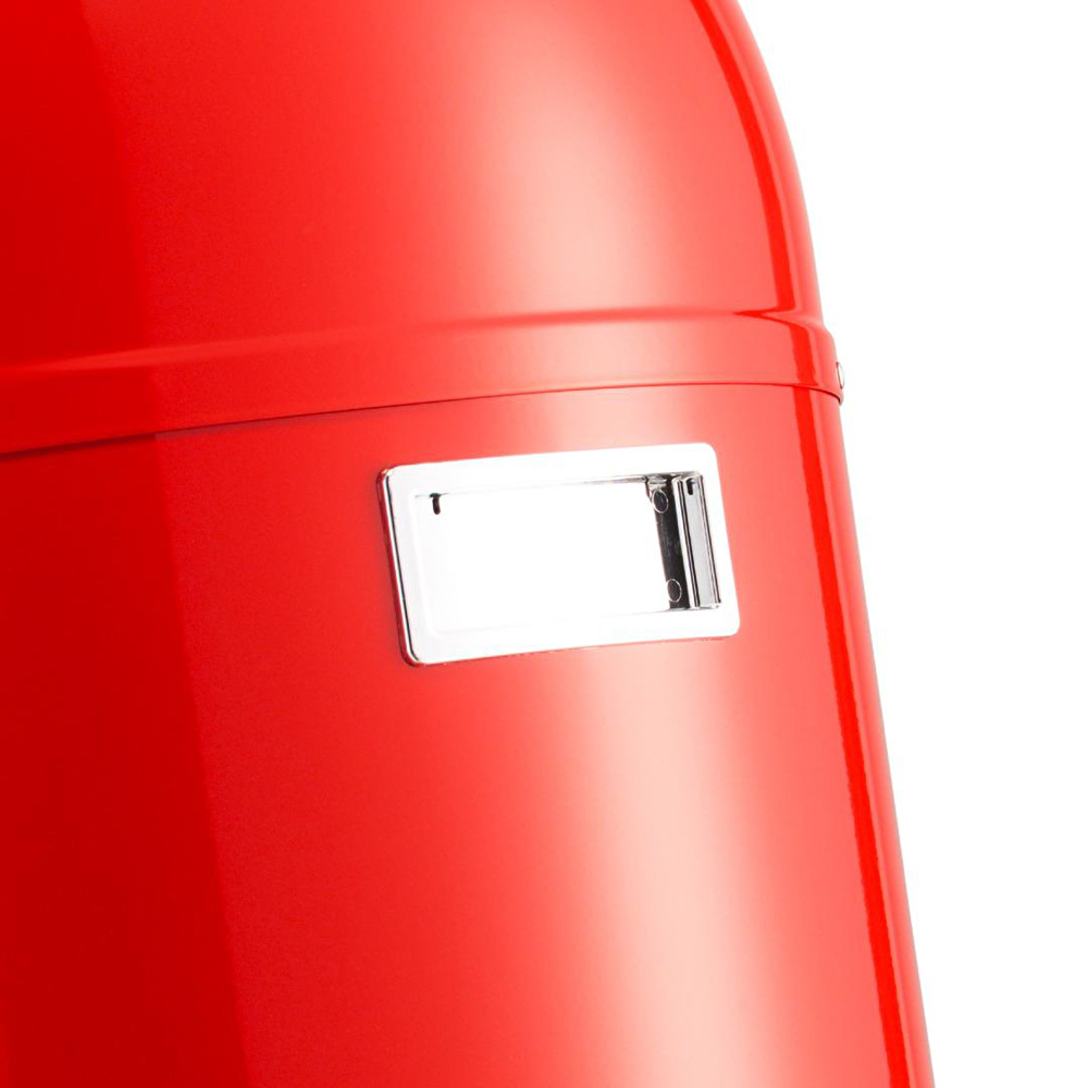 Wesco Kickboy 40 L Çöp Kutusu Kırmızı görseli 4